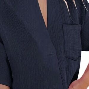 Tommy Hilfiger Dark Blue Blouse Shirt